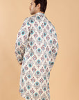 Ivory Aqua Kurta