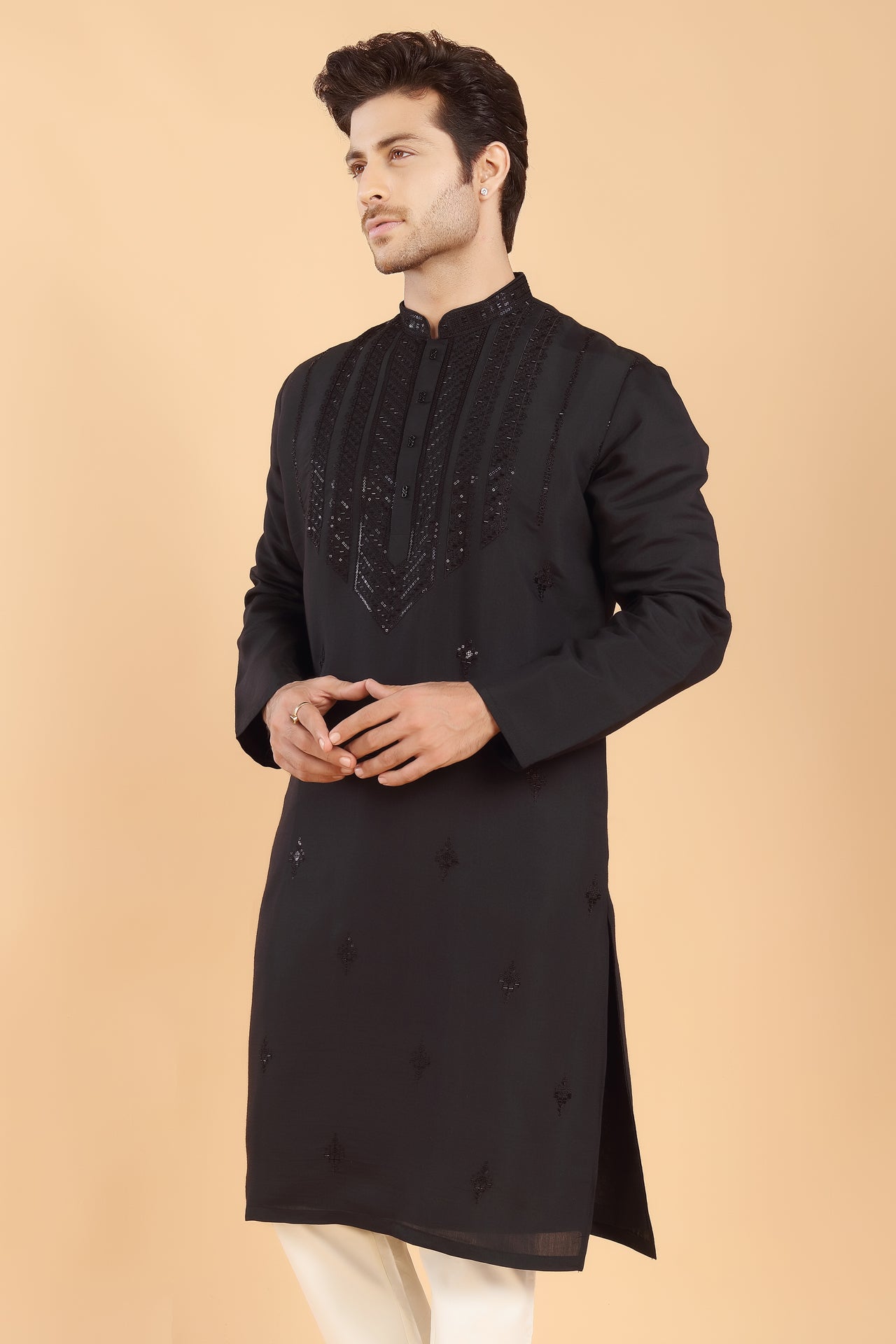 Black Mirror Kurta