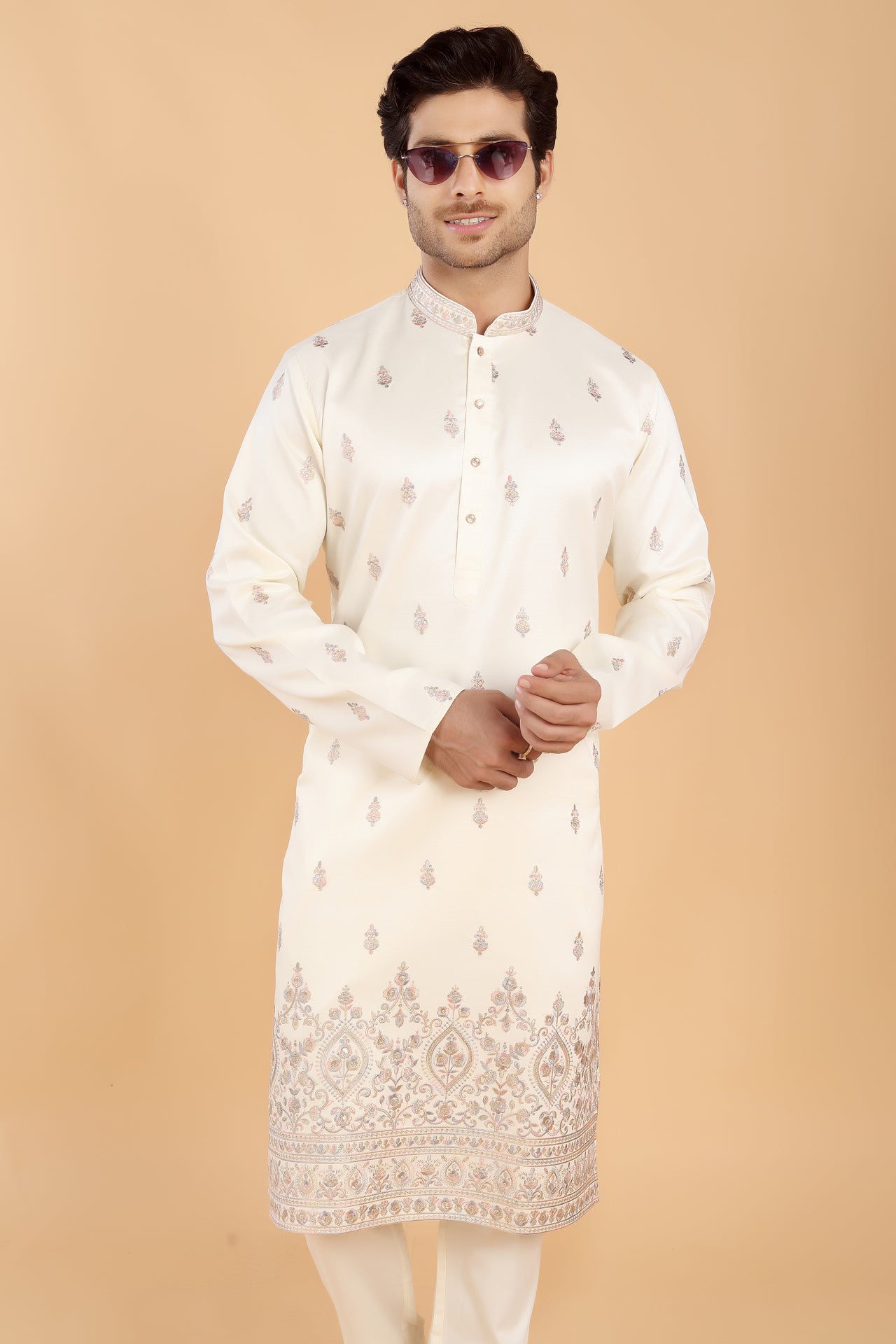 Ivory Royale Kurta