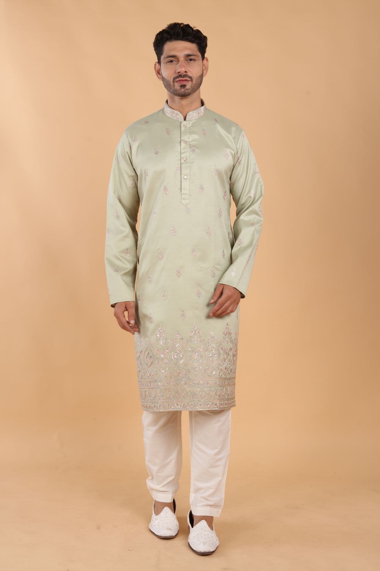 Pista Majesty Kurta
