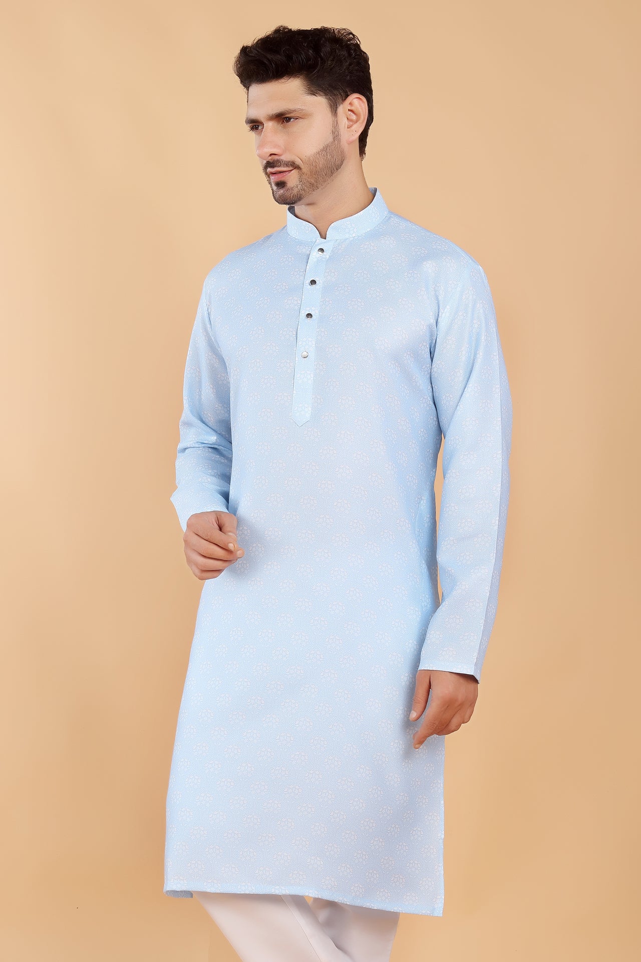 Spring Fling Blue Kurta