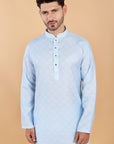Spring Fling Blue Kurta