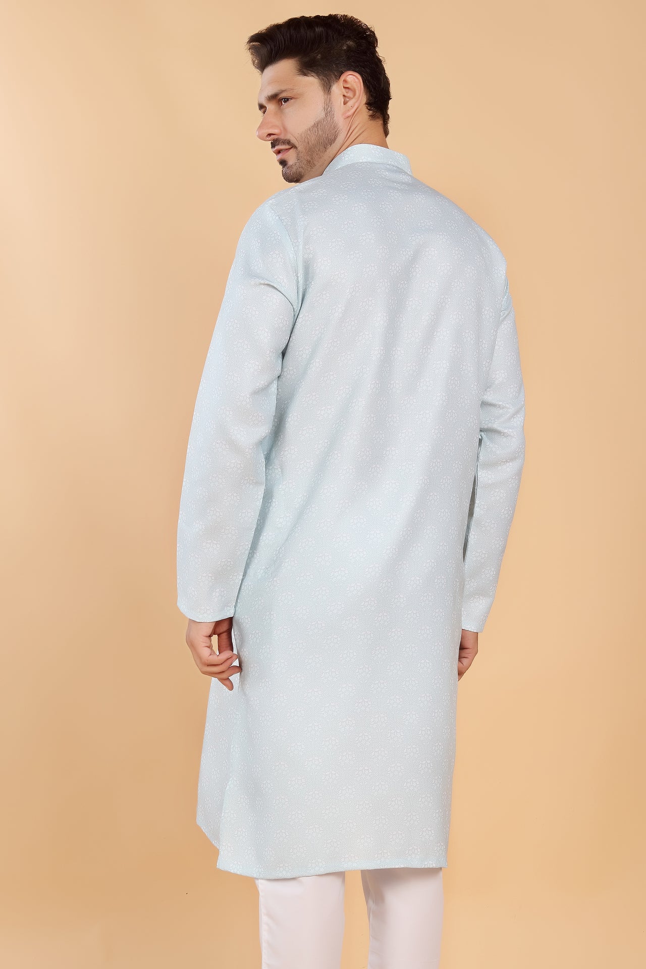 Chill Vibes Mint Kurta