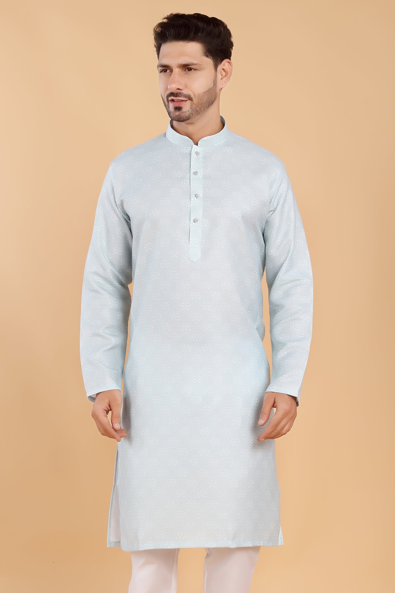 Chill Vibes Mint Kurta