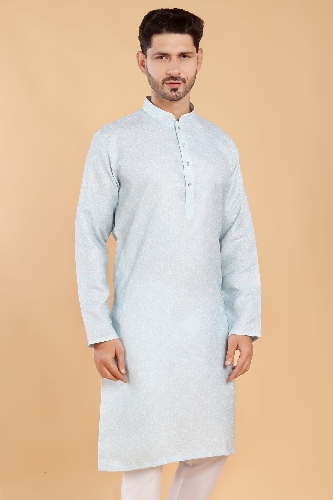 Chill Vibes Mint Kurta