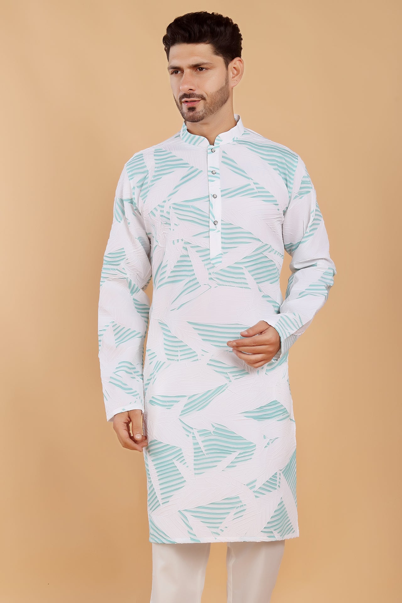 Mint Sky Kurta