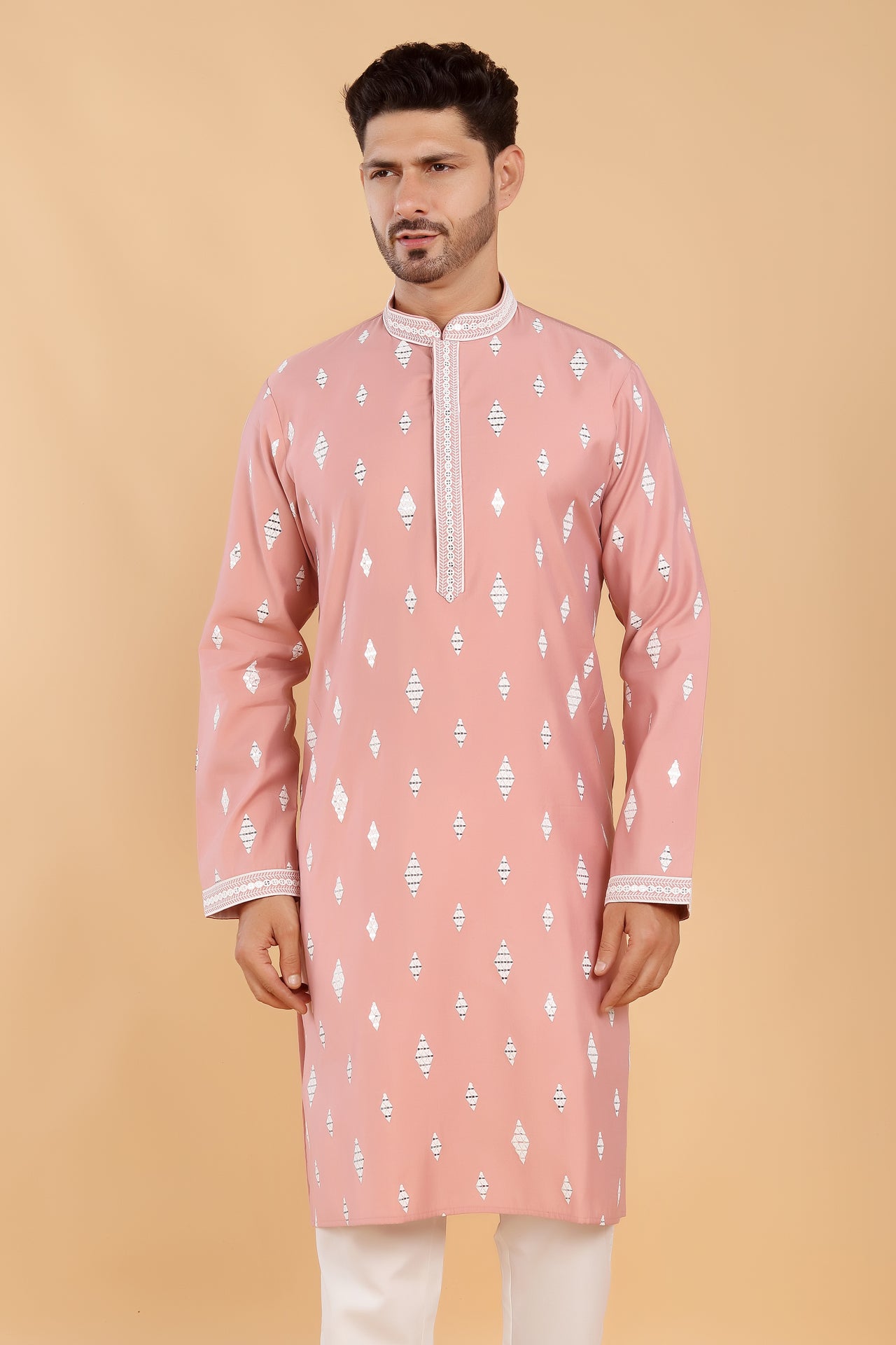 Rosy Radiance Kurta