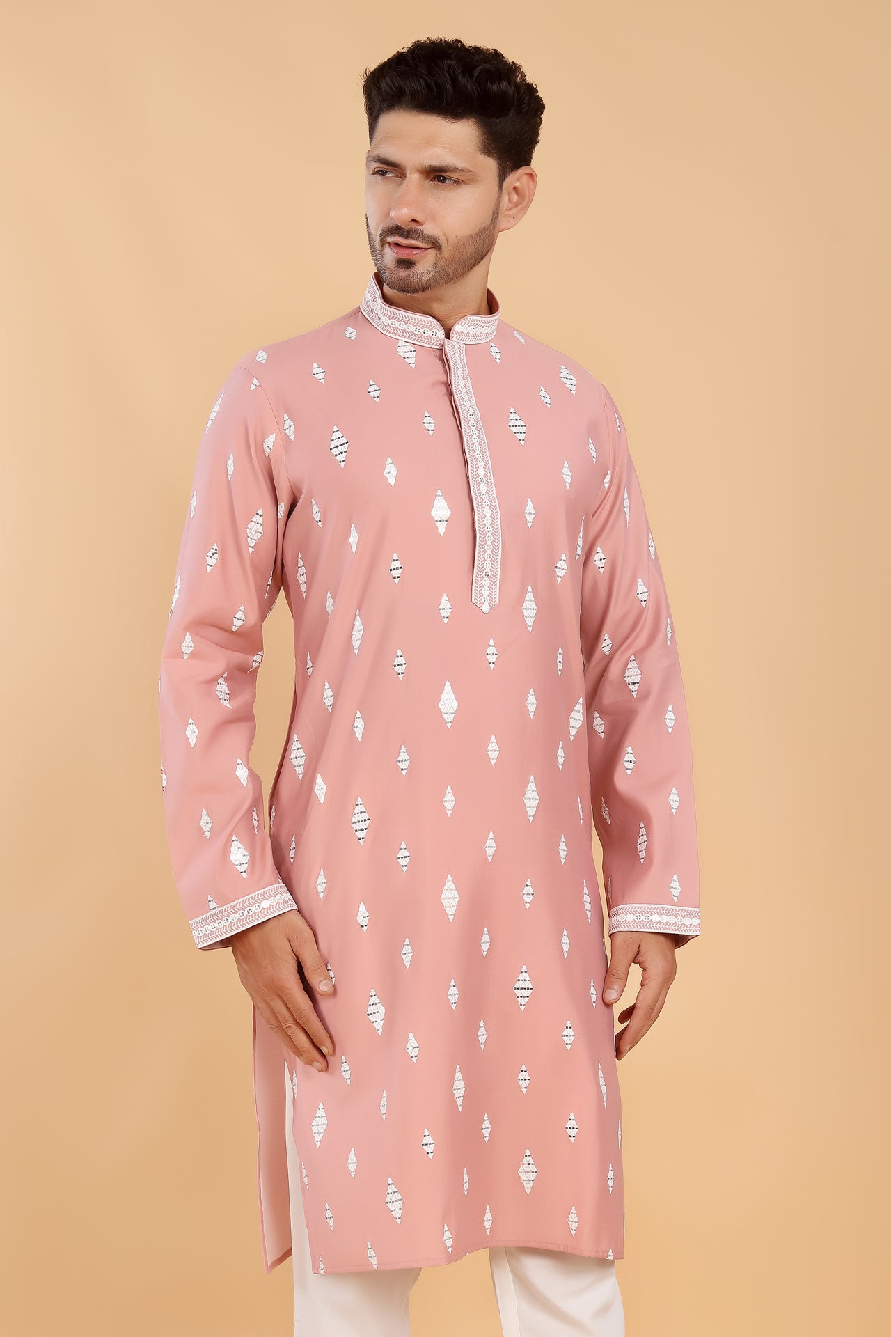Rosy Radiance Kurta