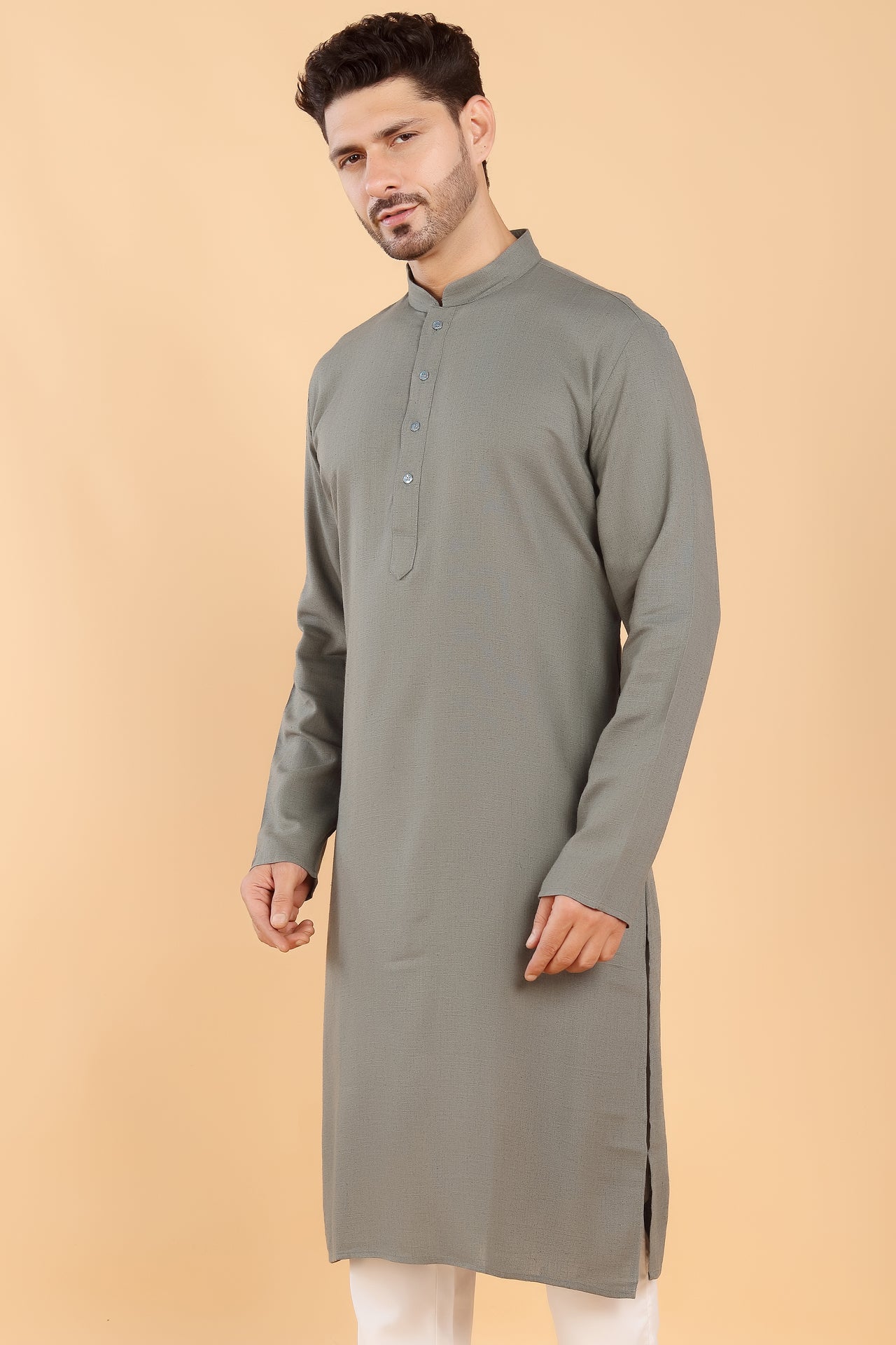 Sage Linen Kurta