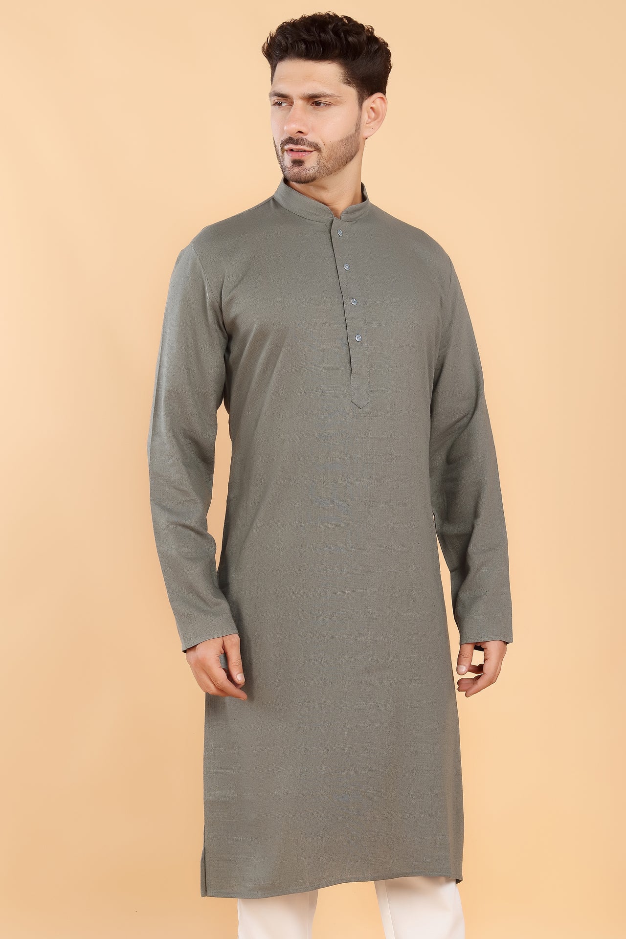 Sage Linen Kurta