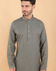 Sage Linen Kurta