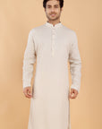 Ivory Linen Kurta