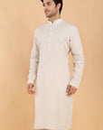 Ivory Linen Kurta