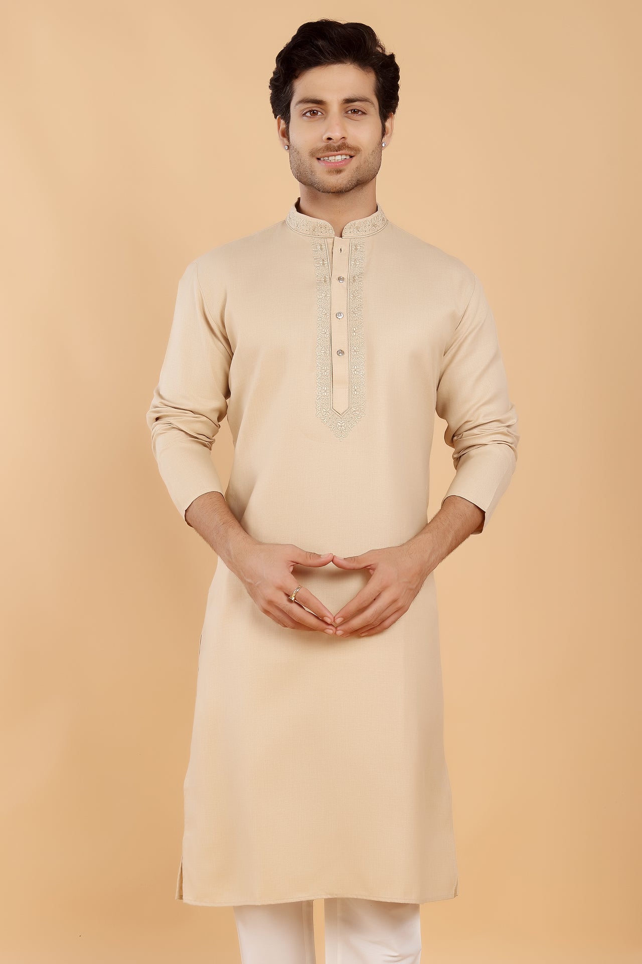 Beige Magic Kurta