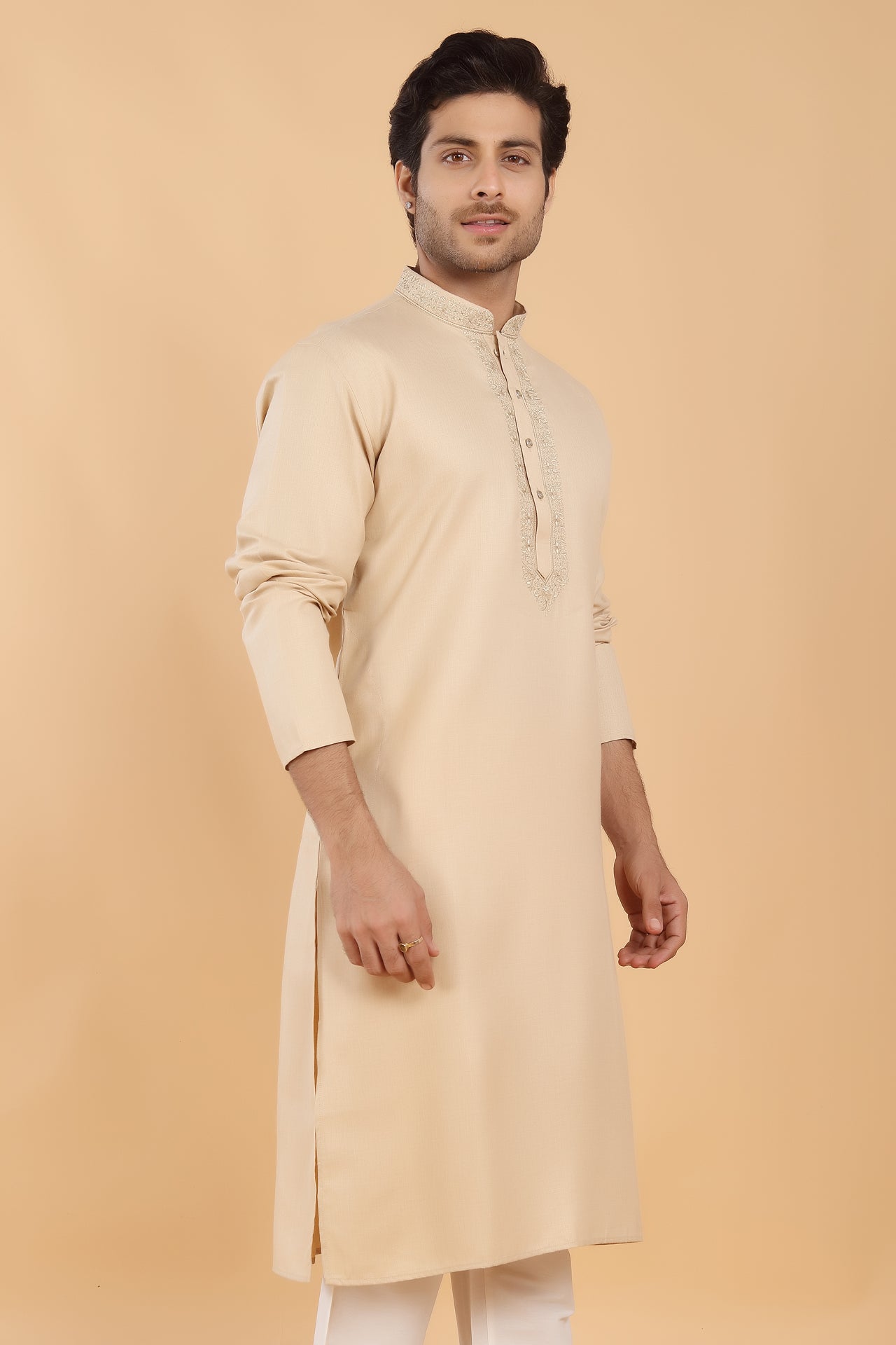 Beige Magic Kurta