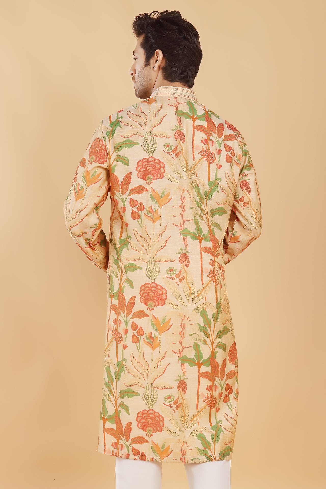 Spring Beige Kurta