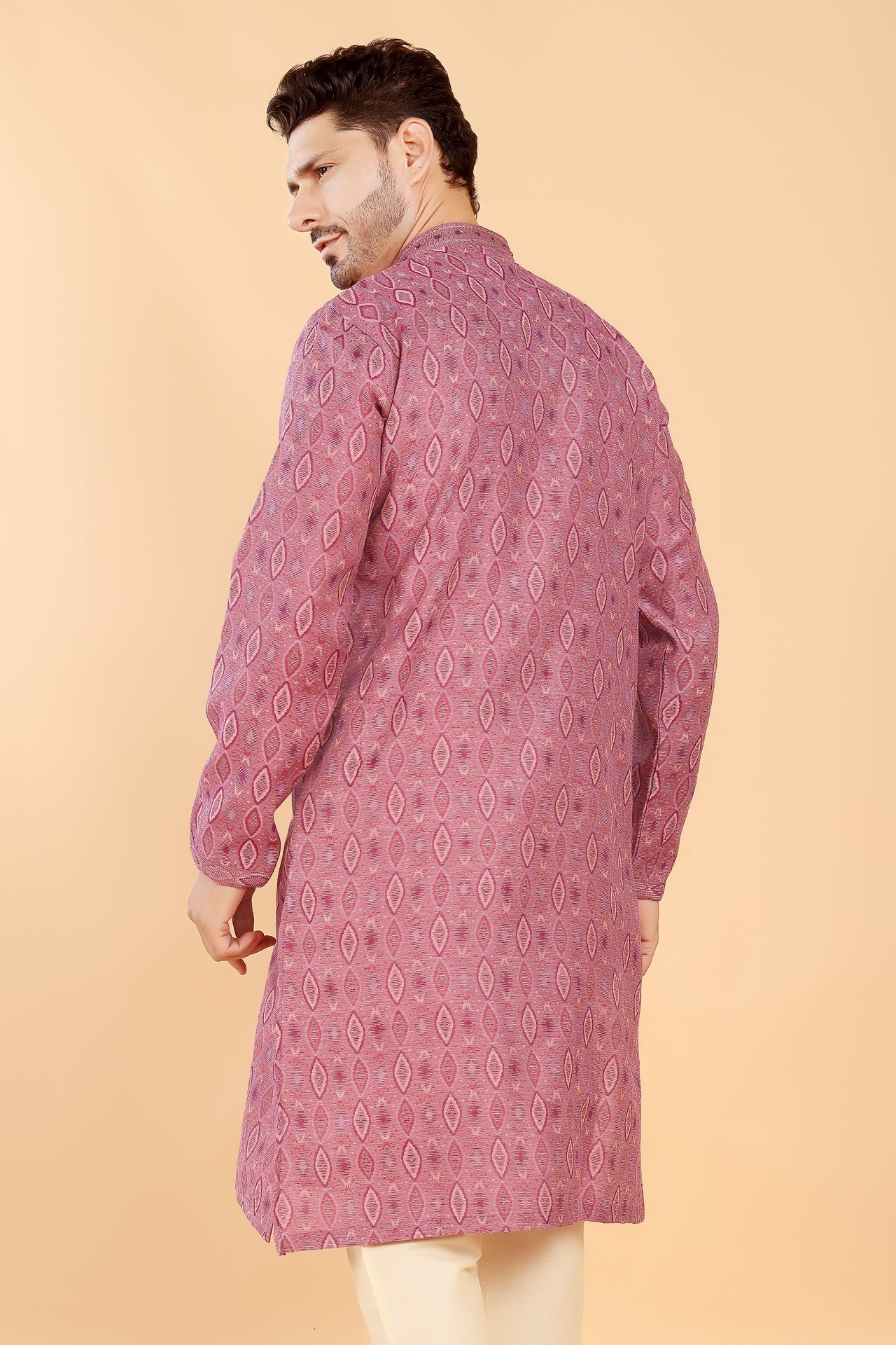 Fuchsia Flame Kurta