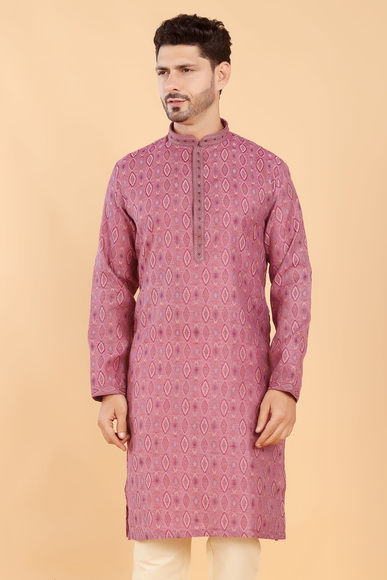 Fuchsia Flame Kurta