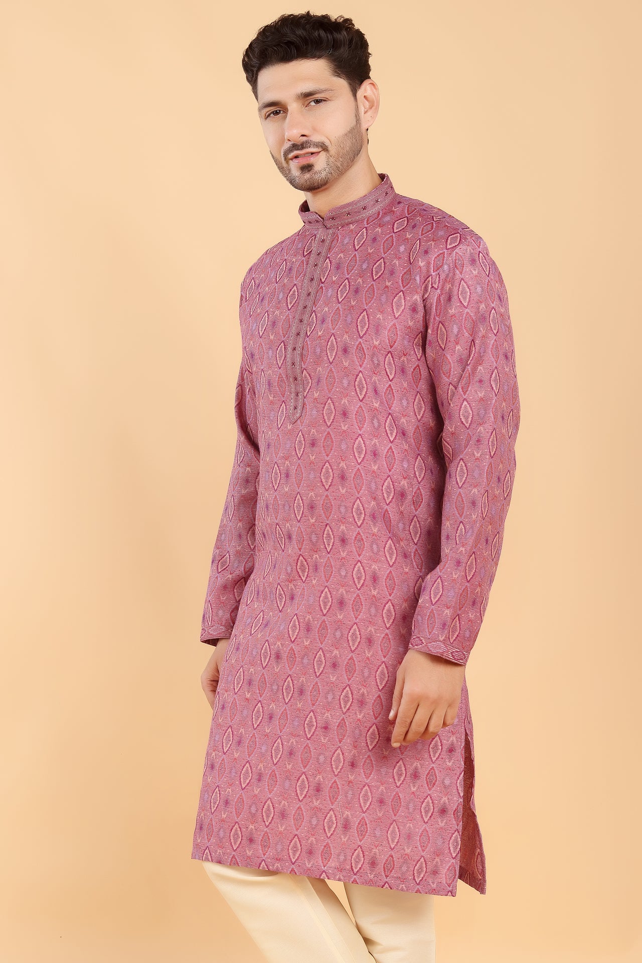 Fuchsia Flame Kurta