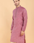 Fuchsia Flame Kurta