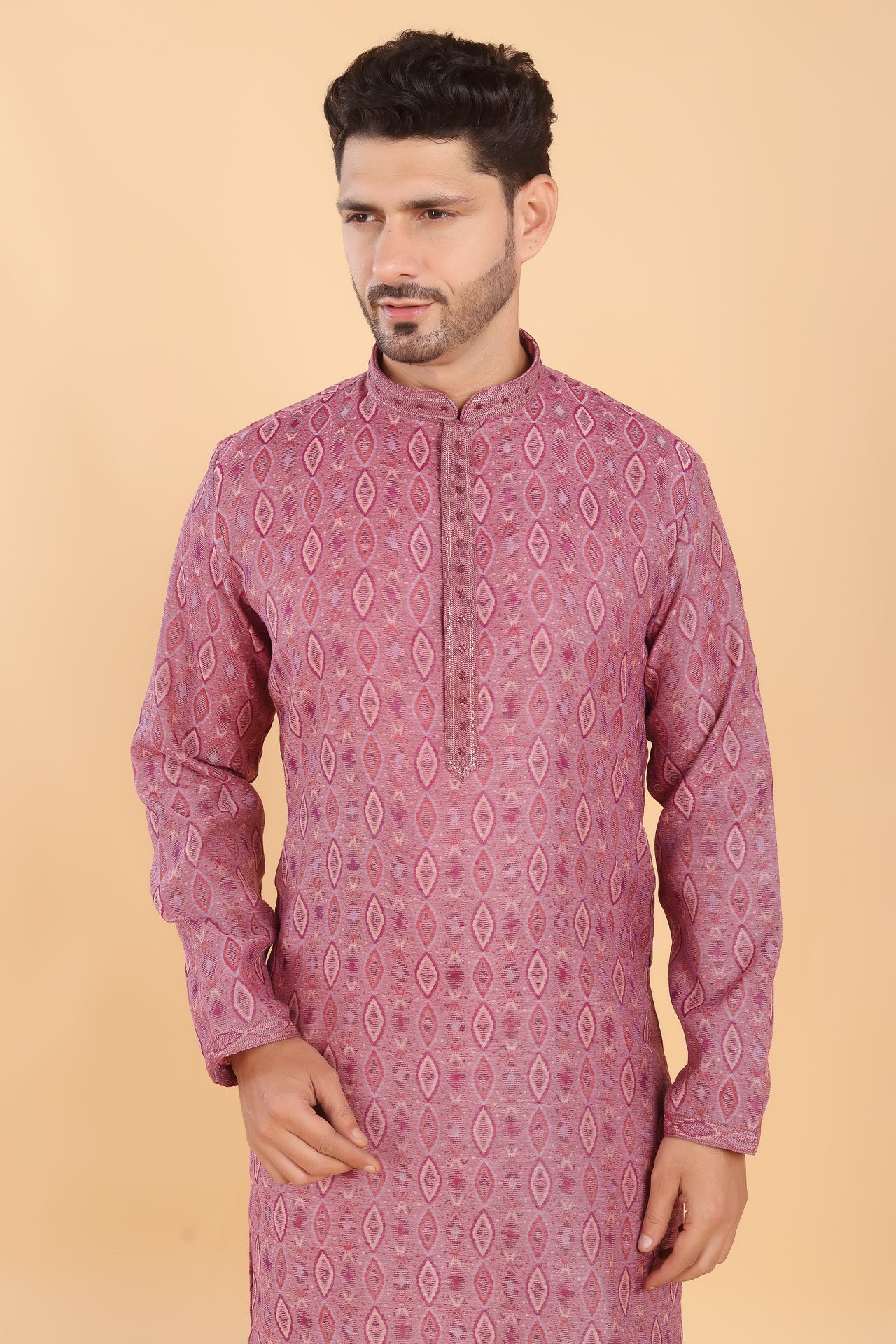 Fuchsia Flame Kurta