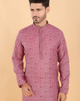 Fuchsia Flame Kurta