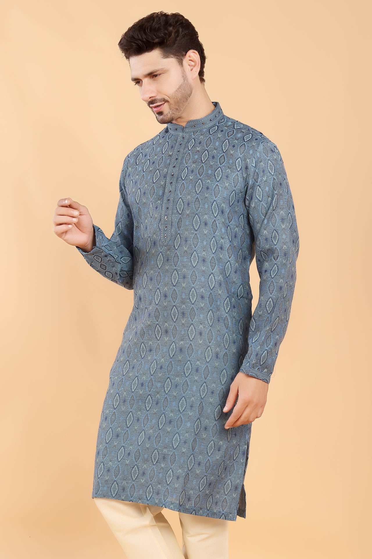 Blue Blaze Kurta