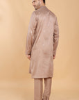 Brown Glaze Sequin Kurta Set