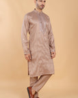 Brown Glaze Sequin Kurta Set