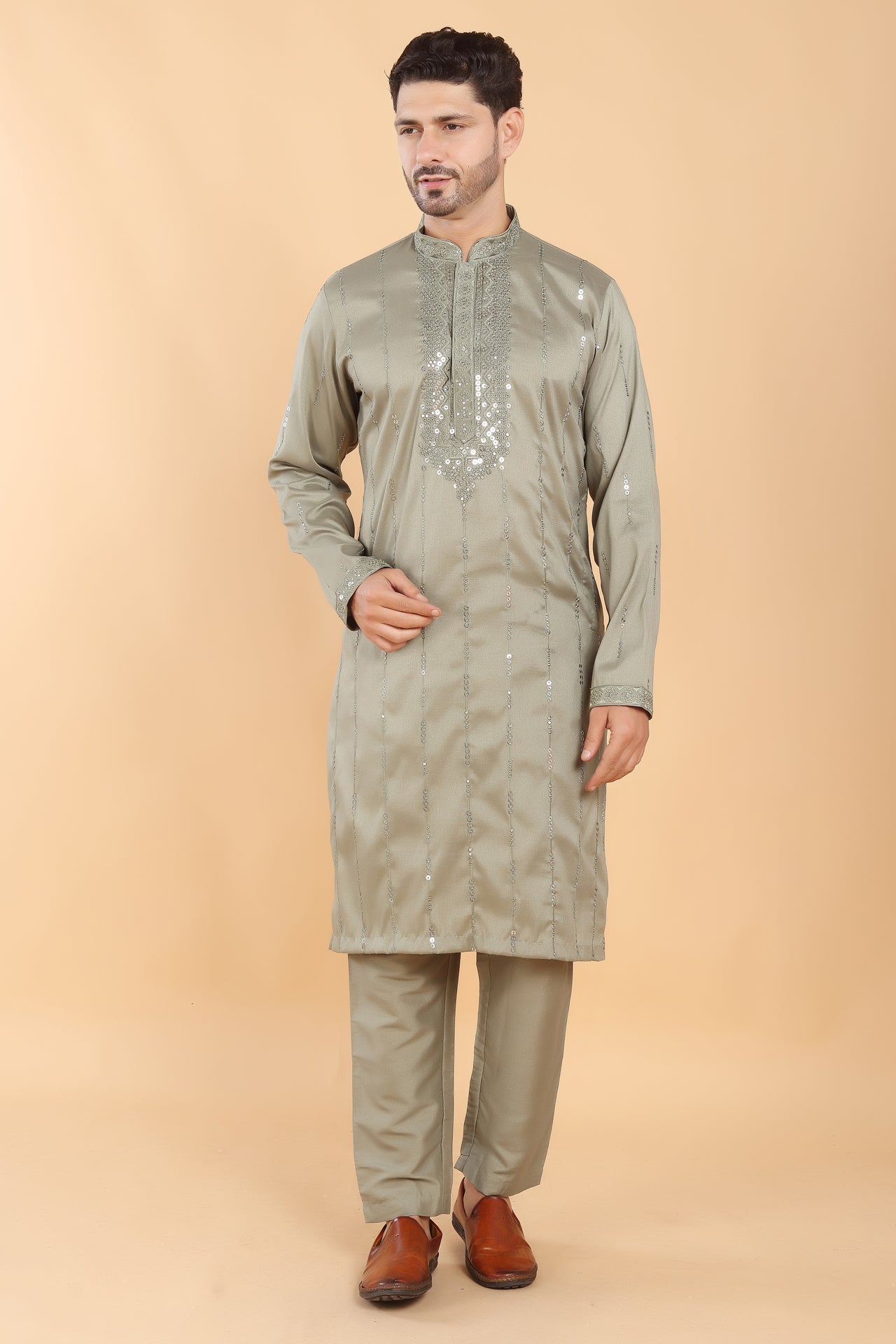 Sage Spritz Kurta Set