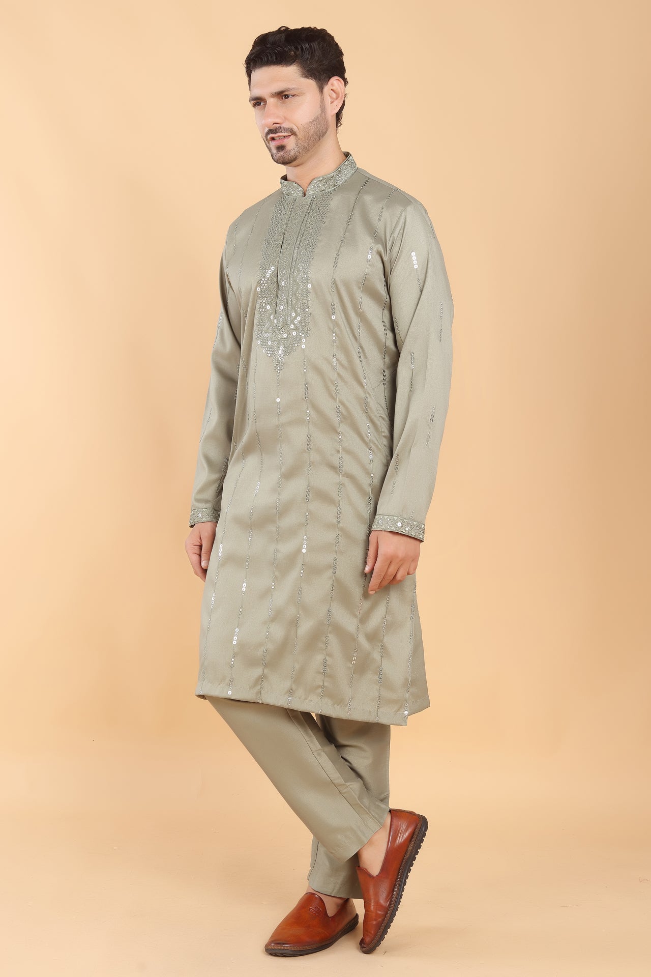 Sage Spritz Kurta Set
