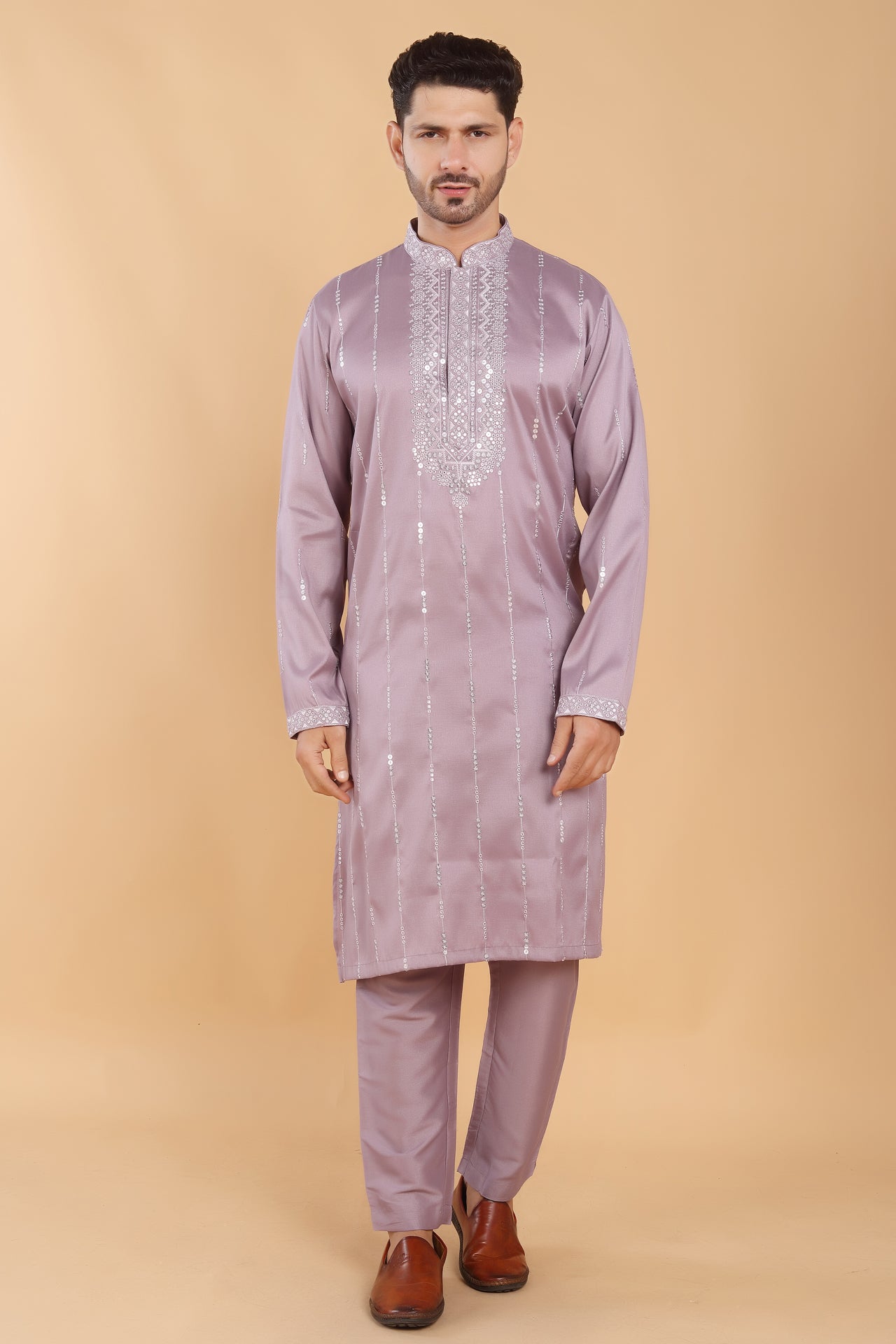 Mauve Mirage Kurta Set