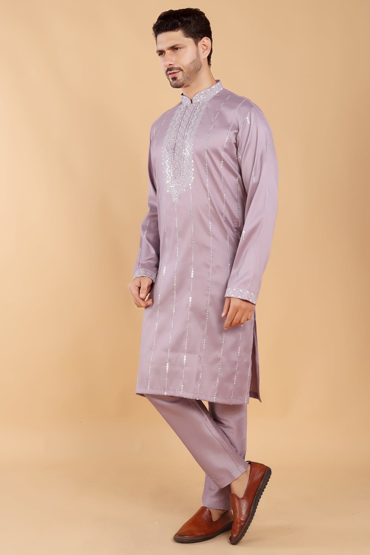 Mauve Mirage Kurta Set