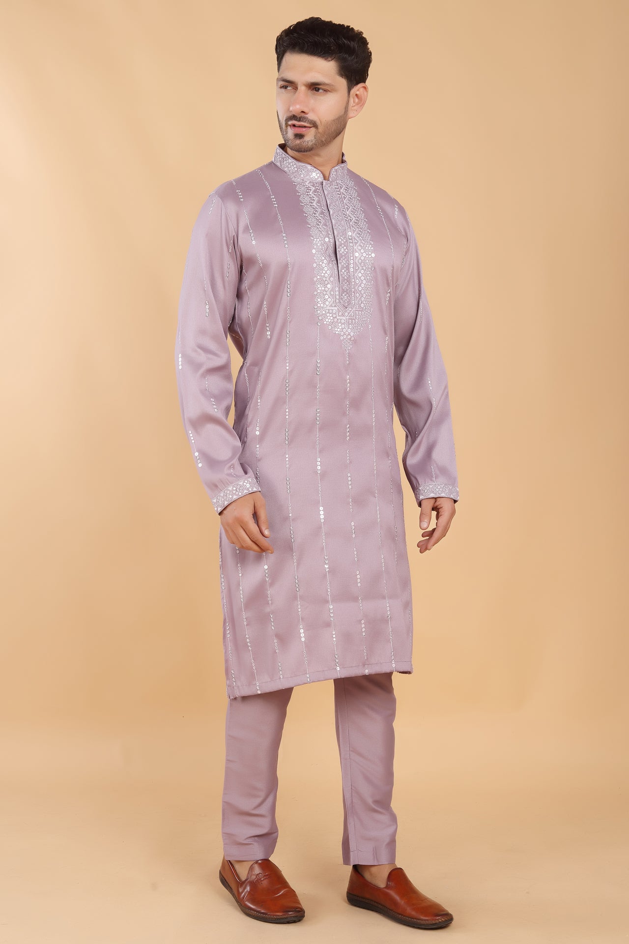 Mauve Mirage Kurta Set
