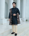 Deep Teal Kurta with Dupatta