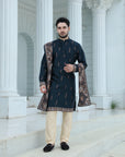 Deep Teal Kurta with Dupatta