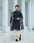 Deep Teal Kurta with Dupatta