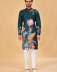 Midnight Bloom Kurta