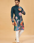 Midnight Bloom Kurta