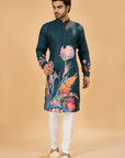 Midnight Bloom Kurta