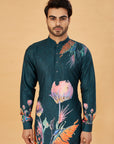 Midnight Bloom Kurta