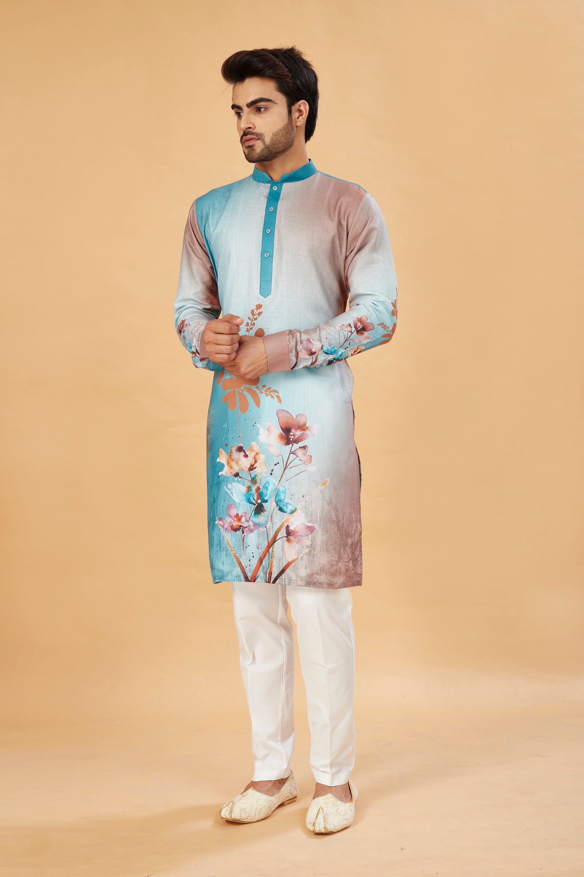 Ombre Bloom Kurta