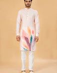Peach Bloom Kurta