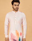 Peach Bloom Kurta