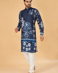 Indigo Bloom Kurta