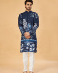 Indigo Bloom Kurta