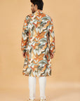 Earthy Abstract Printed Kurta