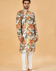 Earthy Abstract Printed Kurta