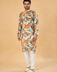 Earthy Abstract Printed Kurta