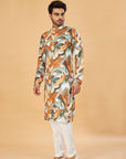 Earthy Abstract Printed Kurta
